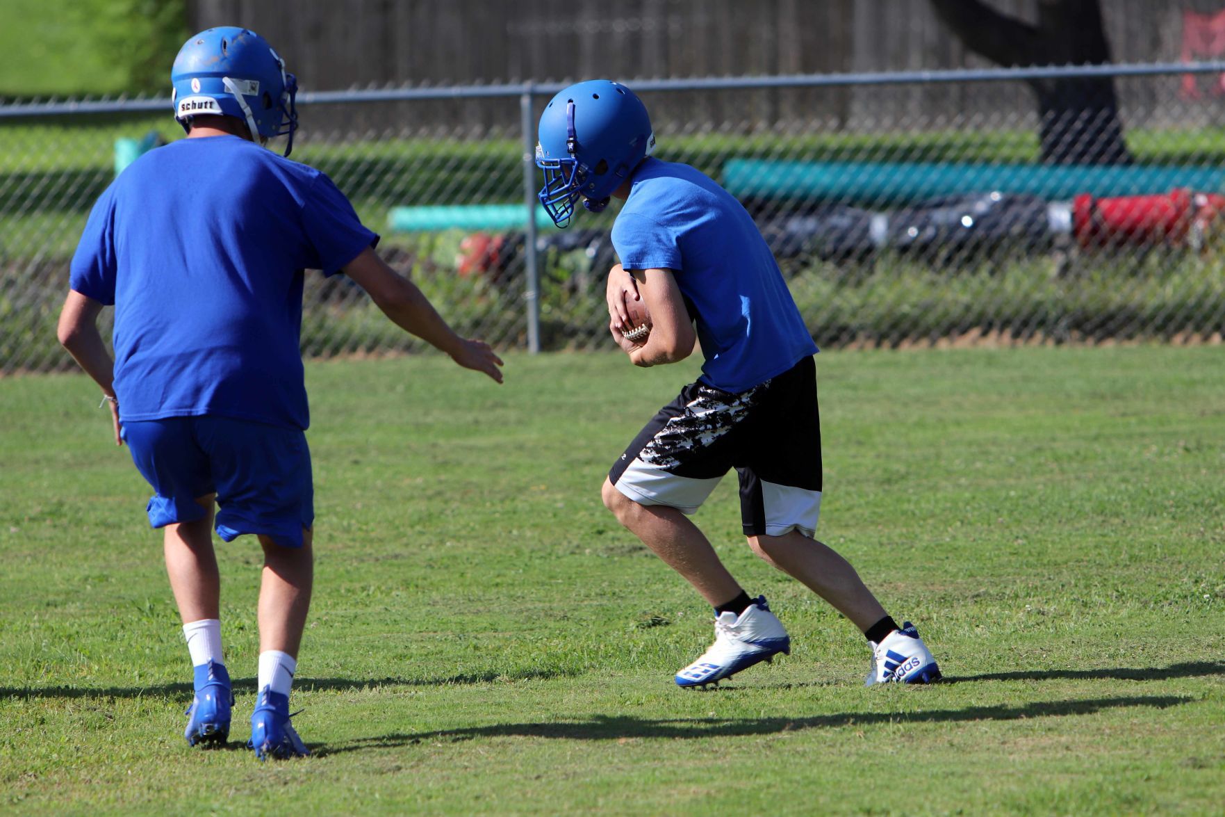 New Lisbon Football Practice